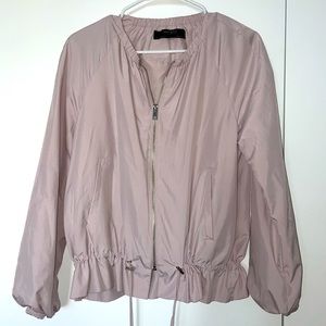 Zara Pink Bomber Jacket - Size S